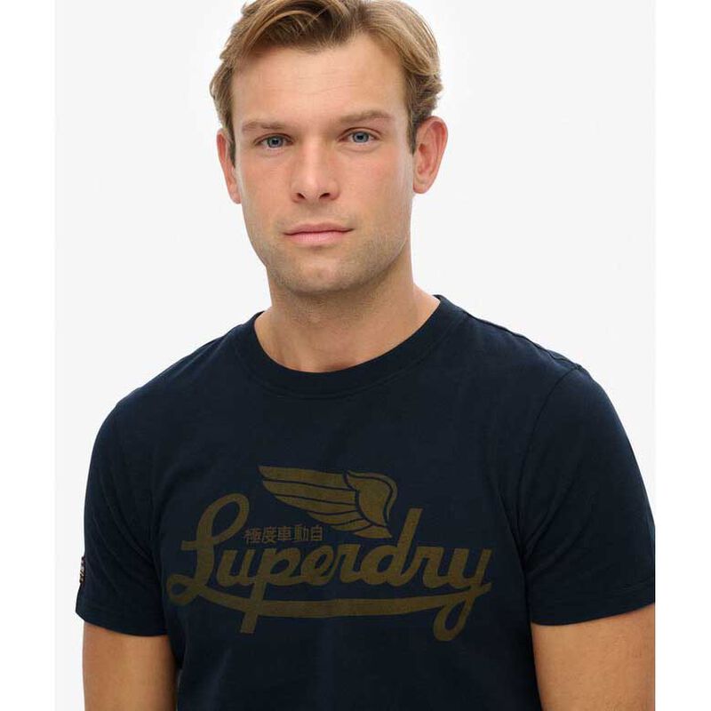 Superdry Heritage Brand Relaxed Tee image number 2